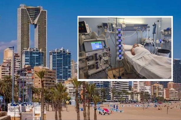 Family of grandad in coma on Benidorm holiday hit with £30,000 hospital bill