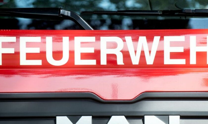 Insgesamt waren rund 60 Einsatzkräfte der Feuerwehr am Brandort. (Symbolbild) Foto: Hauke-Christian Dittrich/dpa