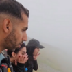 Friends can't believe what they find at Snowdon summit after four hour hike