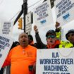 German carmakers on edge as US port workers strike