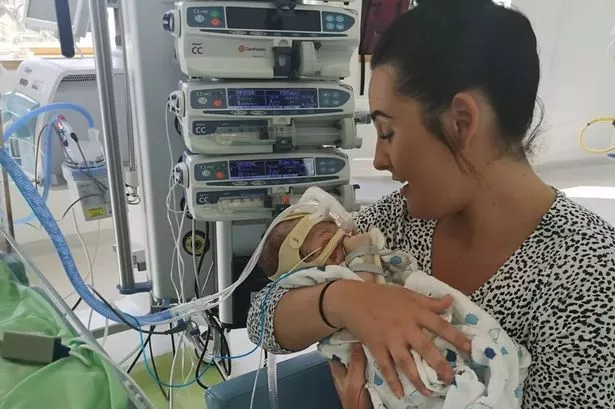 'I was given heart wrenching news at my baby's 12 week scan - he spent his entire life in hospital'