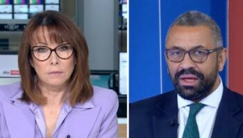 James Cleverly in tetchy live TV exchange with Sky News presenter - 'It's like your my mum'