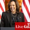 Kamala Harris joined by Lizzo at campaign event; Donald Trump rallies in Pennsylvania – live