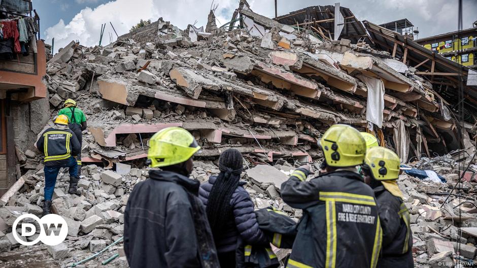 Kenya: Multistory building collapses in Nairobi