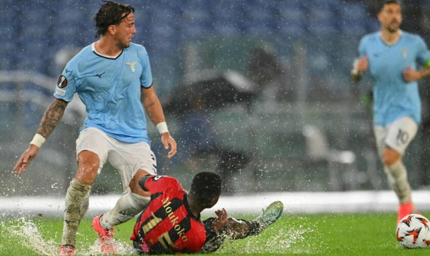 Lazio-Nice (4-1) : les Aiglons prennent l’eau à Rome en Ligue Europa