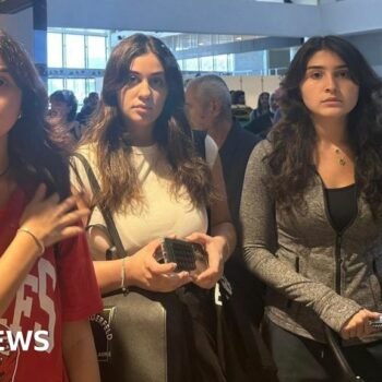 Leaving 'only choice' say sisters on Beirut flight