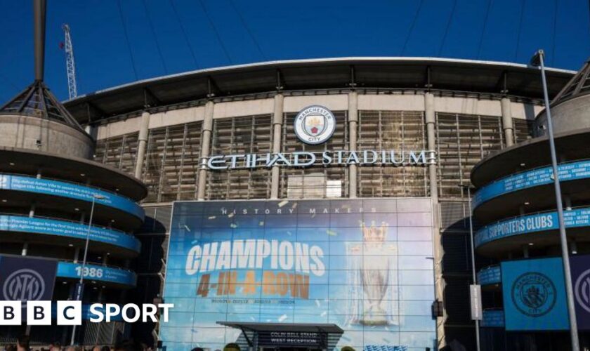 Manchester City's Etihad Stadium