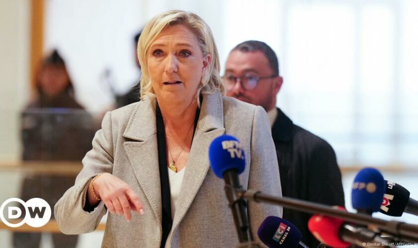 Marine Le Pen steht wegen Veruntreuung vor Gericht