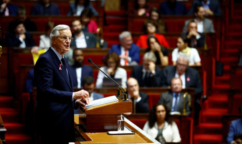 Michel Barnier au défi d'une première motion de censure, avant celle du budget