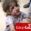 Middle East crisis live: drone launched at Netanyahu’s house, spokesperson says, as Israel bombards Gaza