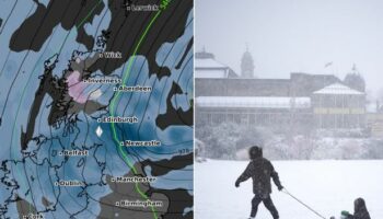 New UK weather maps show exactly where and when 72 hours of nonstop snow will fall