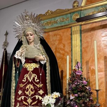 Procesiones de la Virgen del Pilar en su Mayor Dolor y del Rosario en Dos Hermanas para este sábado