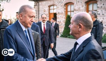 Scholz defends arms sales to Turkey after Erdogan talks