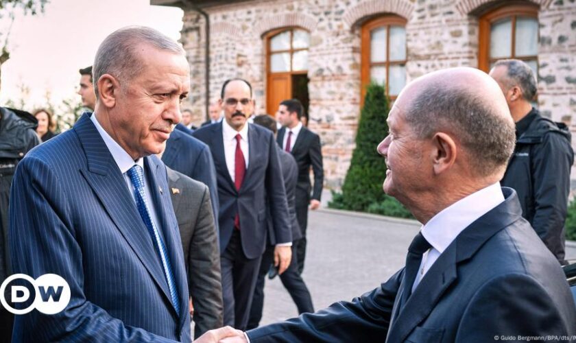 Scholz defends arms sales to Turkey after Erdogan talks