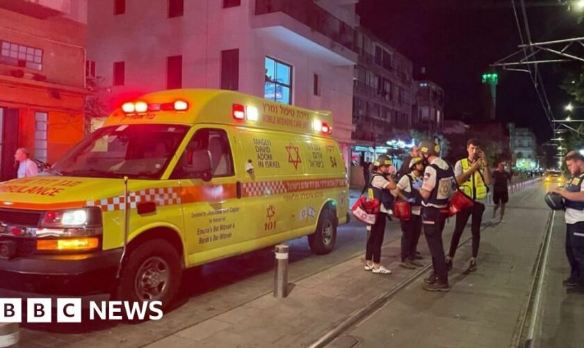 Six killed in shooting and knife attack in Tel Aviv