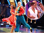 Strictly fans left cringing by Wynne Evans and Katya's Jones' 'awkward' return to the dance floor following THAT 'hand incident' - as the singer deletes social media after backlash