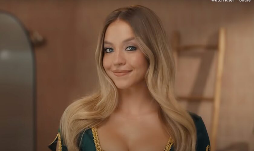 Sydney Sweeney praised for starring in ‘genius’ shower gel commercial