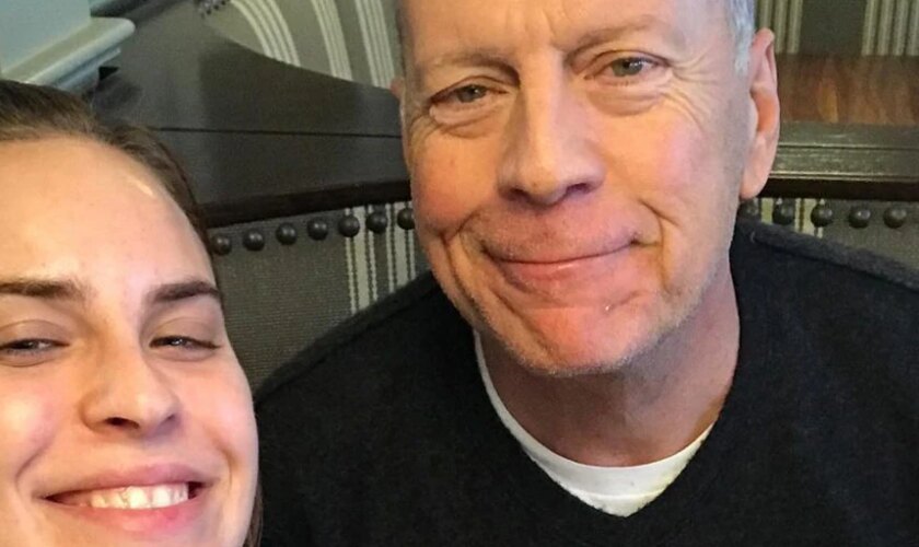 Tallulah, la hija de Bruce Willis, comparte unas emotivas imágenes junto al actor