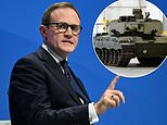 Tory leadership candidate Tom Tugendhat warns Britons will be in more danger if Labour refuses to commit to spending three per cent of GDP on defence by 2030