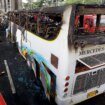 Una veintena de estudiantes muertos al incendiarse un autobús escolar en Bangkok