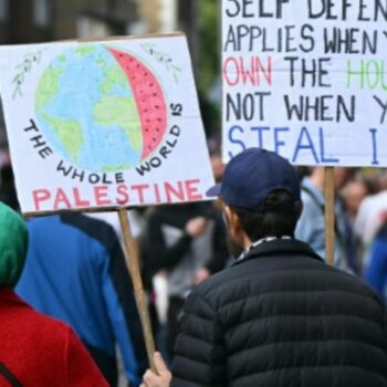 Pro-palästinensische Demonstration in London