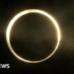 Watch: ‘Ring of fire’ eclipse shines over South America