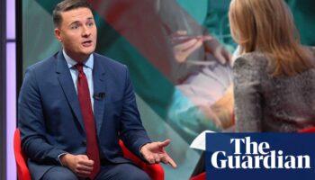 Wes Streeting denies ‘dystopian future’ over weight-loss jabs for jobless