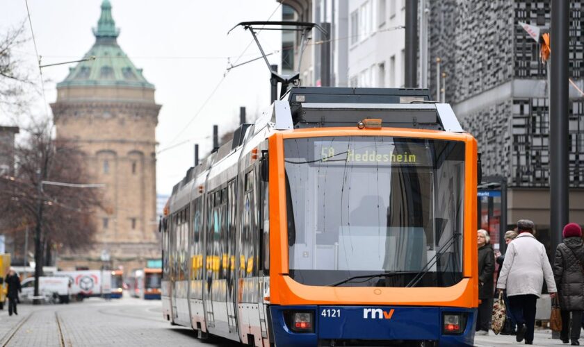 Polizei: Gleich zwei Straßenbahnunfälle in Mannheim