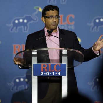 Trump-pardoned filmmaker Dinesh D’Souza flamed for attacking Biden for pardoning son