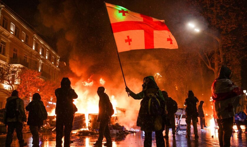 Szenen der Gewalt: Über 220 Festnahmen bei proeuropäischen Protesten in Georgien