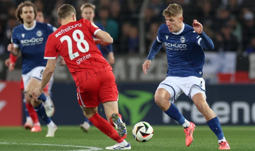 DFB-Pokal, Achtelfinale: Arminia Bielefeld zieht überraschend ins Viertelfinale ein