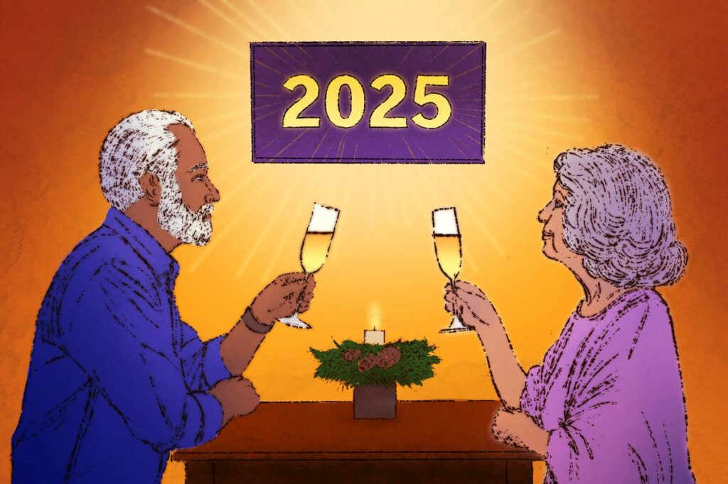 Will New Year’s Eve be loud or quiet? What are the top 2025 resolutions? AP-NORC poll has answers