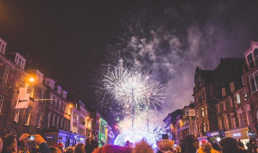 Edinburgh Hogmanay cancelled as UK New Year’s Eve parties hit by wind, rain, and snow weather warnings: live