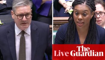 PMQs live: Keir Starmer faces questions from Kemi Badenoch