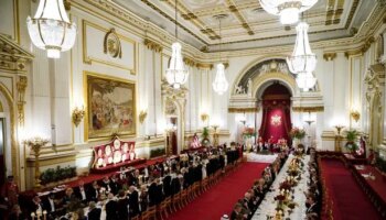 King Charles and Queen Camilla’s elaborate three-course State Banquet menu for Qatari royals