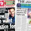 The Papers: ‘Arise Sir Gareth’ and ‘justice for our Liam’