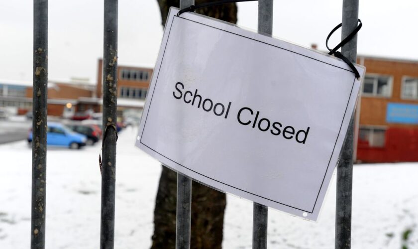 UK school closures as snow sees students get a day off – see full list here