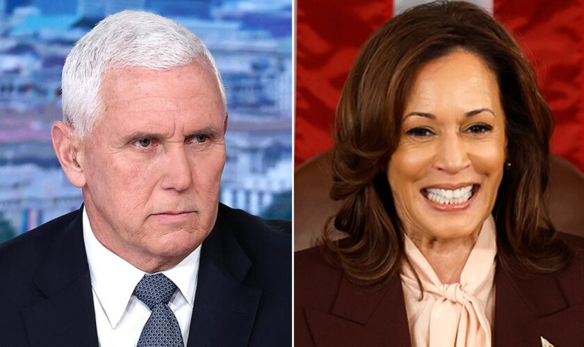 Pence calls it ‘particularly admirable’ for VP Harris to preside over election certification following loss