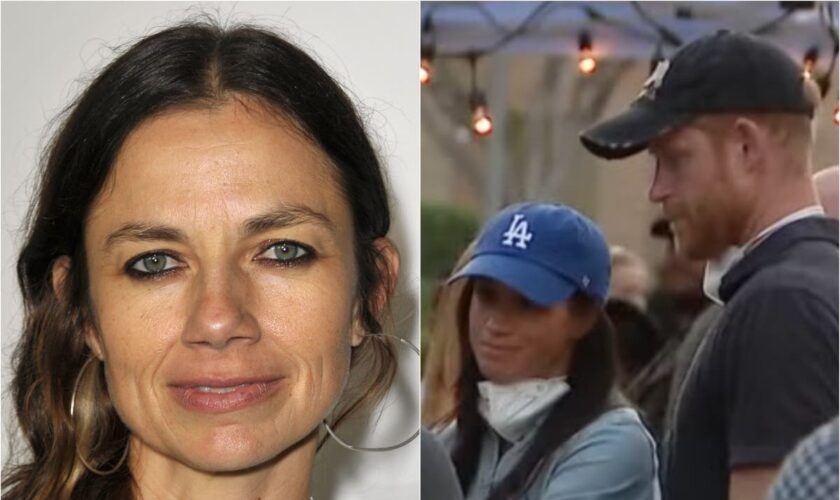 Meghan Markle and Prince Harry ‘disaster tourists’ after photo with LA wildfire victims, claims star