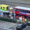 Boy, 14, stabbed to death on London bus as knifeman flees scene