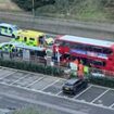 Teenage boy, 14, is stabbed to death on London bus in front of horrified passengers as police launch murder probe