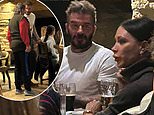 Victoria and David Beckham enjoy cosy countryside pub lunch in Chipping Norton (and bump into a very familiar face!)