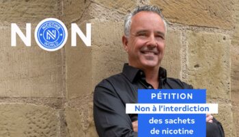 Nicotine World mobilise contre l’interdiction des sachets de nicotine en France